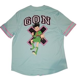 Hunter V Hunter Gon Freecss Baseball Jersey Size L